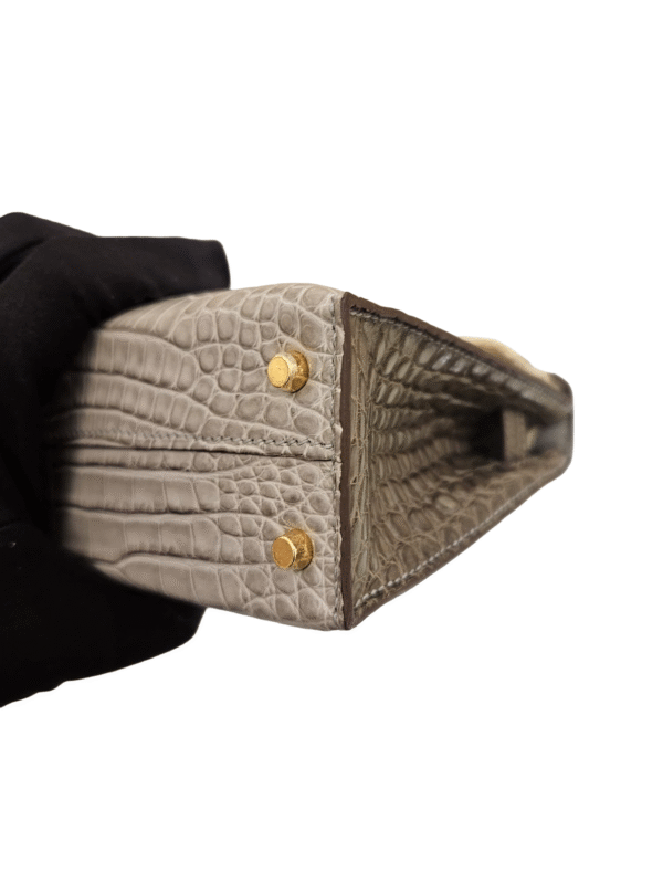 HSS Sellier Kelly 20 Gris Perle - Image 4